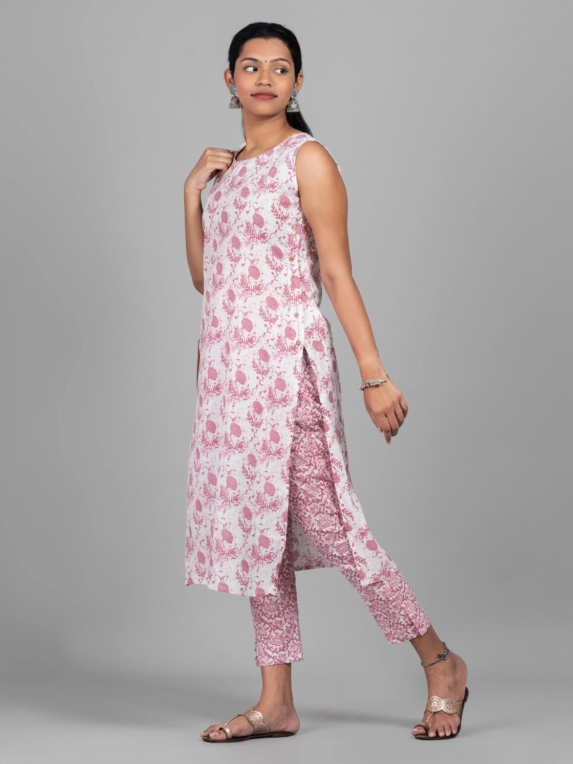 Jaipur Bloom Kurti Set