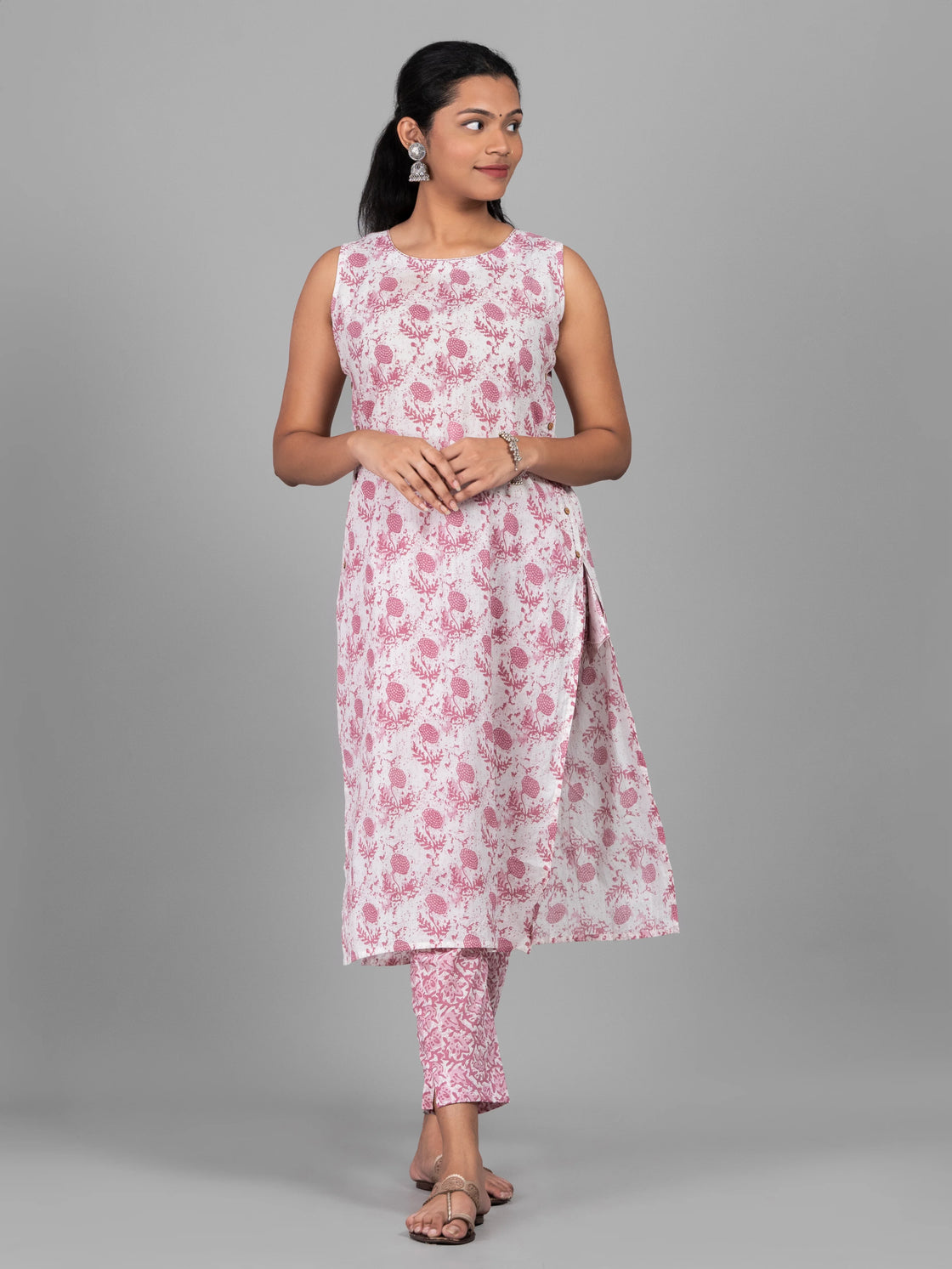 Jaipur Bloom Kurti Set