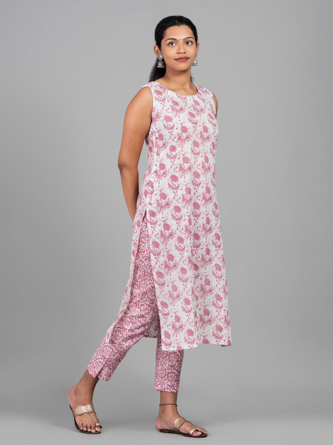 Jaipur Bloom Kurti Set