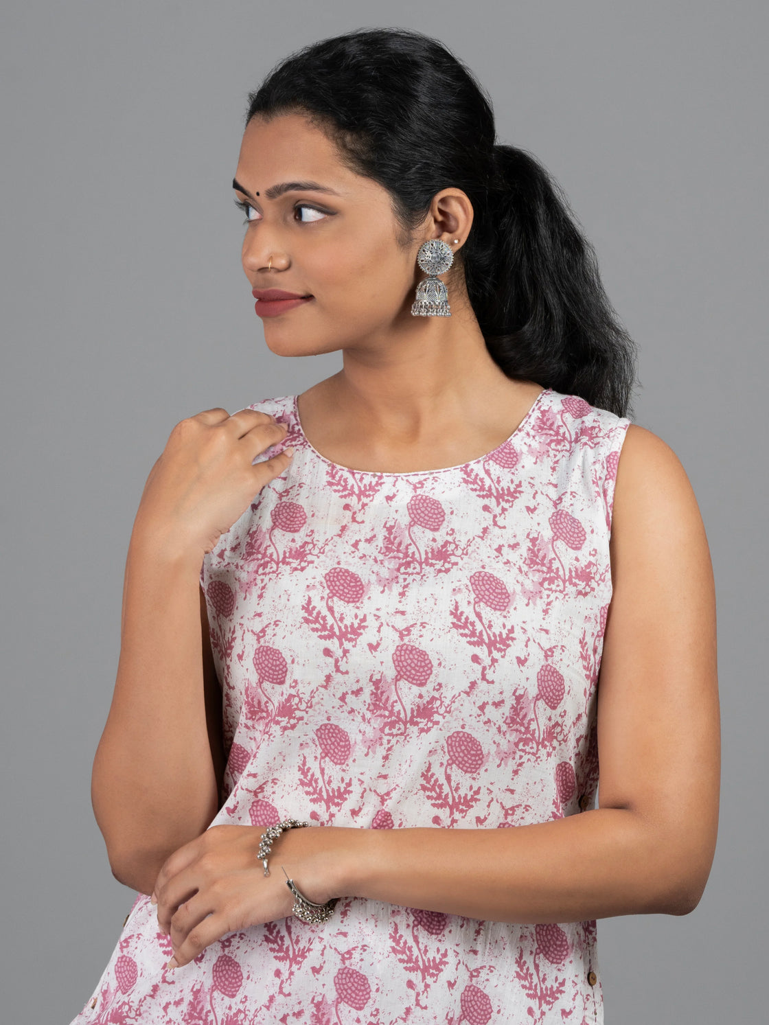 Jaipur Bloom Kurti Set