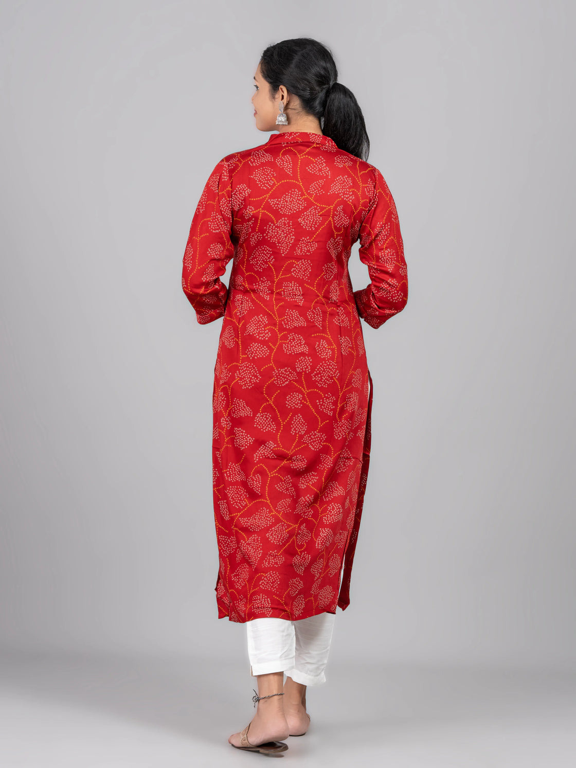 V Neck Kurti