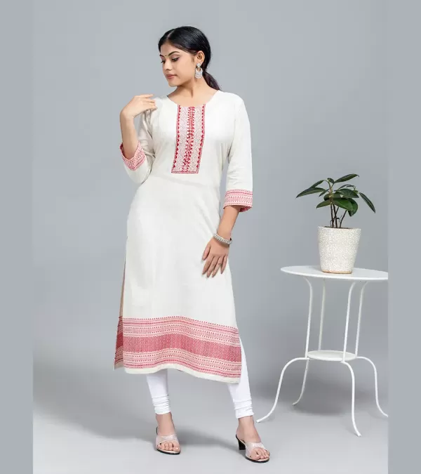 Angrakha Cotton Kurti