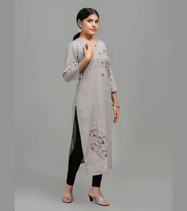 Vibrant Patchwork Kurti