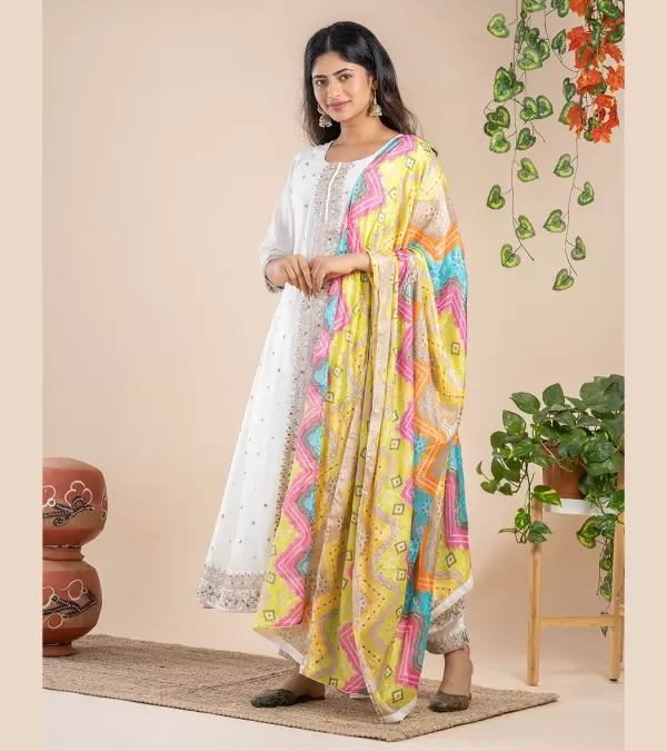 Digital printed Cotton salwar set