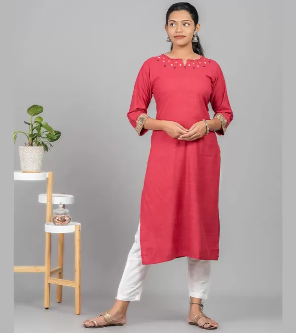 MANGALGIRI COTTON KURTI