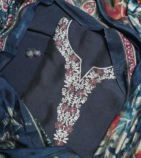 Snowy Chikankari Kurti