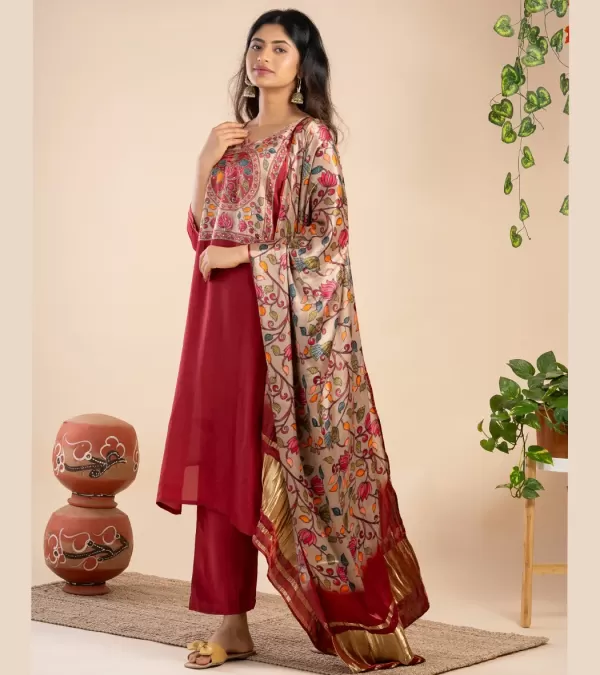 Digital printed Cotton salwar set