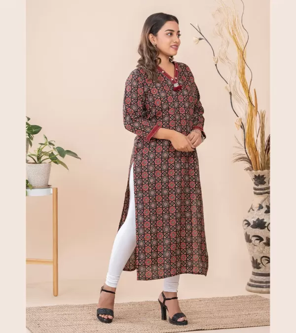 Vibrant Patchwork Kurti