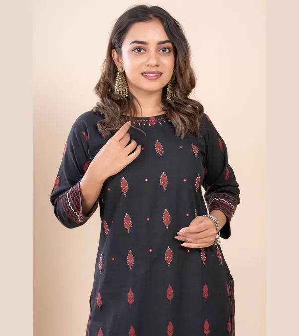 Vibrant Patchwork Kurti