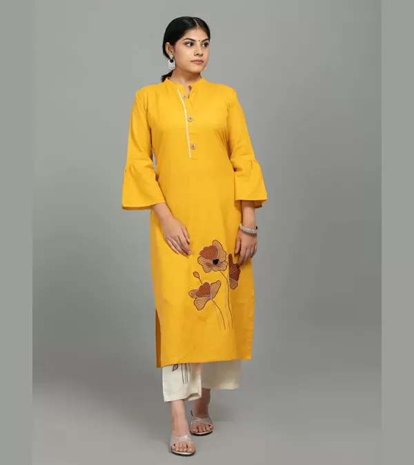 Vibrant Patchwork Kurti